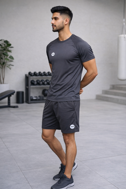 Charcoal - Dri-fit Set