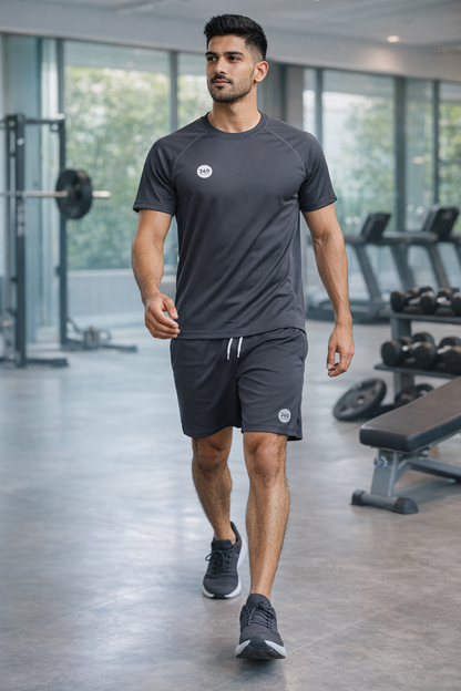 Charcoal - Dri-fit Set