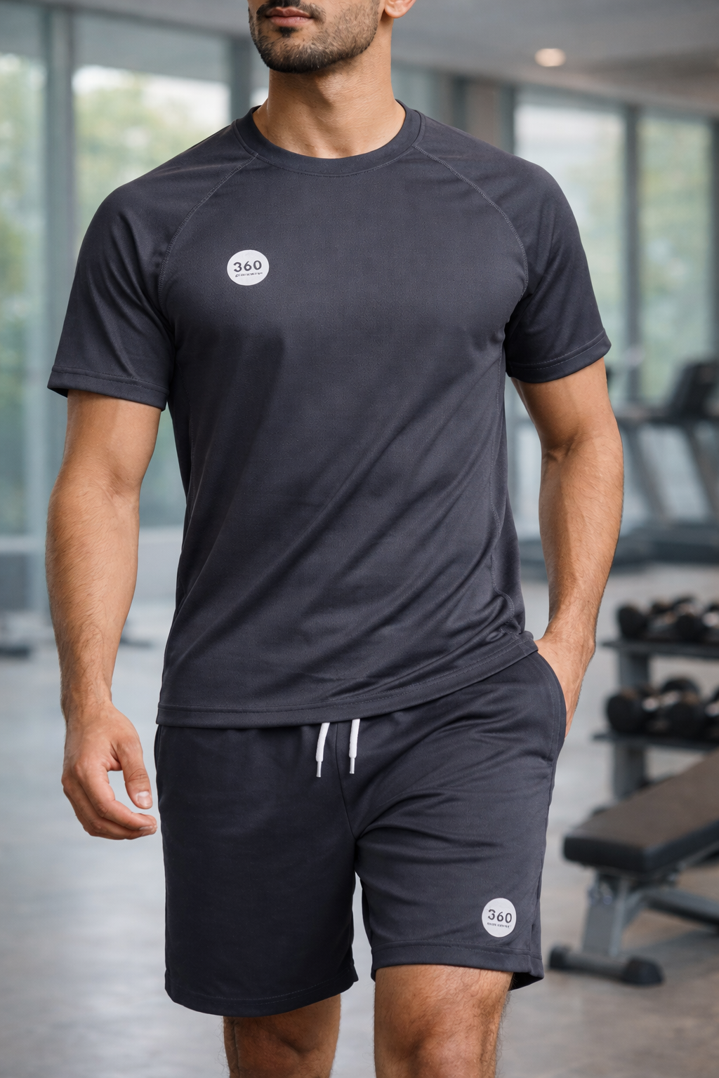 Charcoal - Dri-fit Set