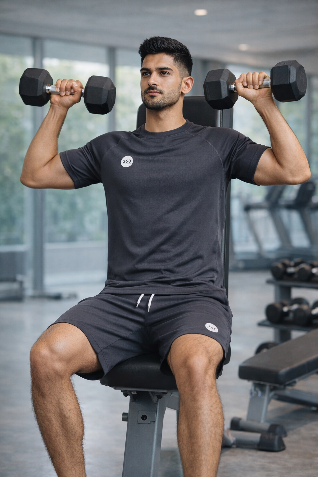 Charcoal - Dri-fit Set